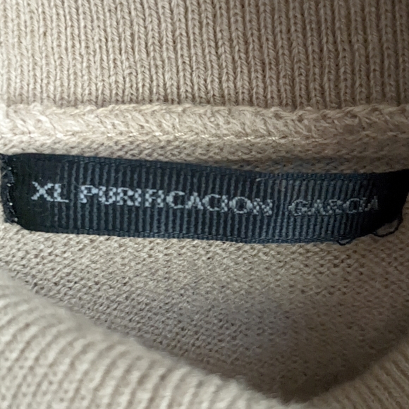 Purificacion Garcia Merino Wool Blend Turtleneck Sweater Men's Sz XL - Picture 5 of 8
